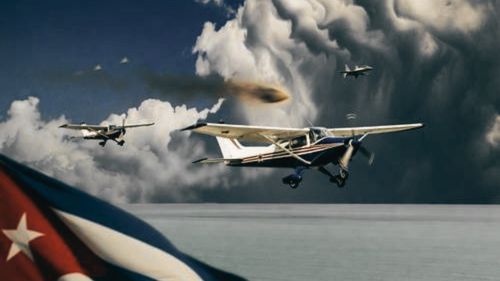 derribo avionetas hermanos al rescate