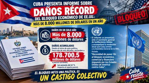 CUBA EN INFORME-sobre el Bloqueo
